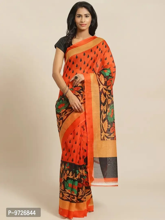 Beautiful Art Silk Printed Saree  With Blouse Piece  uploaded by VAIBHAV COLLECTIONS on 5/25/2023