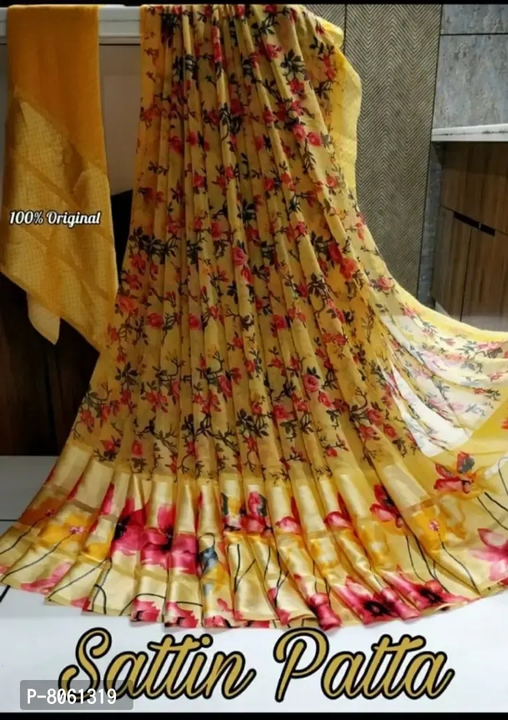 Stylish Georgette Printed Saree With Blouse Piece  uploaded by VAIBHAV COLLECTIONS on 5/25/2023