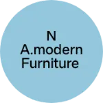 Business logo of N A.MODERN FURNITURE