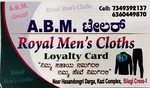 Business logo of ABM Royal Men's Cloths based out of Bagalkot