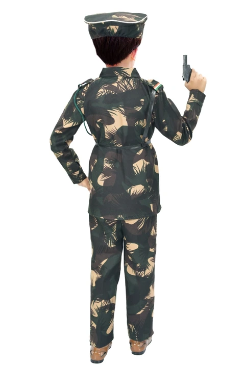 Kids Army Costume Dress Set uploaded by Ashimas Collection on 5/25/2023