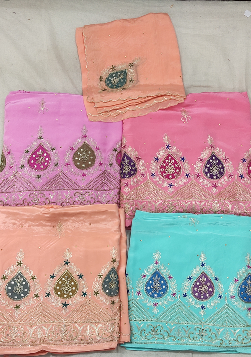 Suit dupatta  uploaded by AL KHAIR EMBROIDERS on 5/25/2023