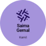 Business logo of Saima gernal store