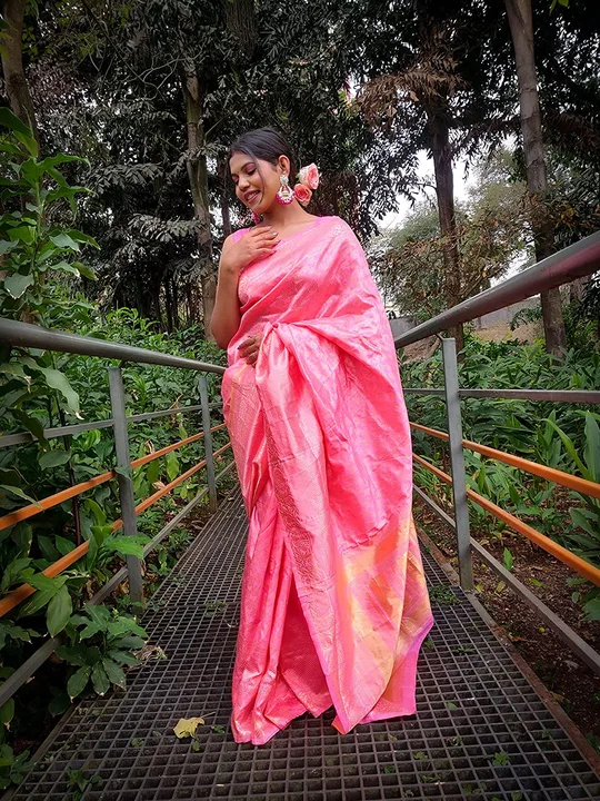 Pink 🩷 Designer Saree  uploaded by Kamya Sarees on 5/25/2023