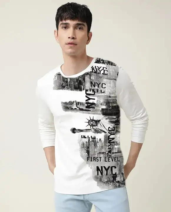 Cotton t-shirt uploaded by Nile Fashion ( India) / +91 - 9872855367 on 5/25/2023