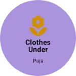 Business logo of Clothes under garments