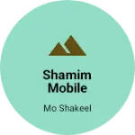 Business logo of Shamim mobile shop