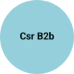 Business logo of CSR B2B