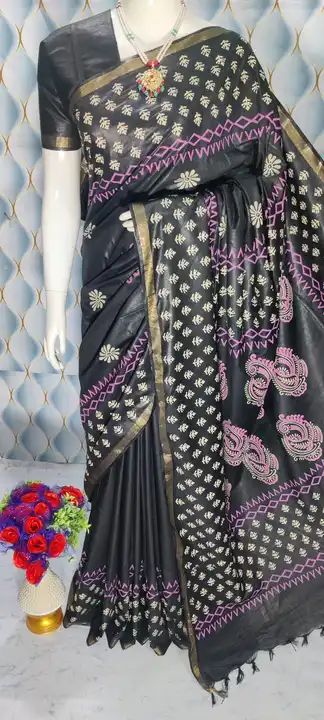 Modaal silk printed sarees uploaded by WeaveMe India on 5/25/2023