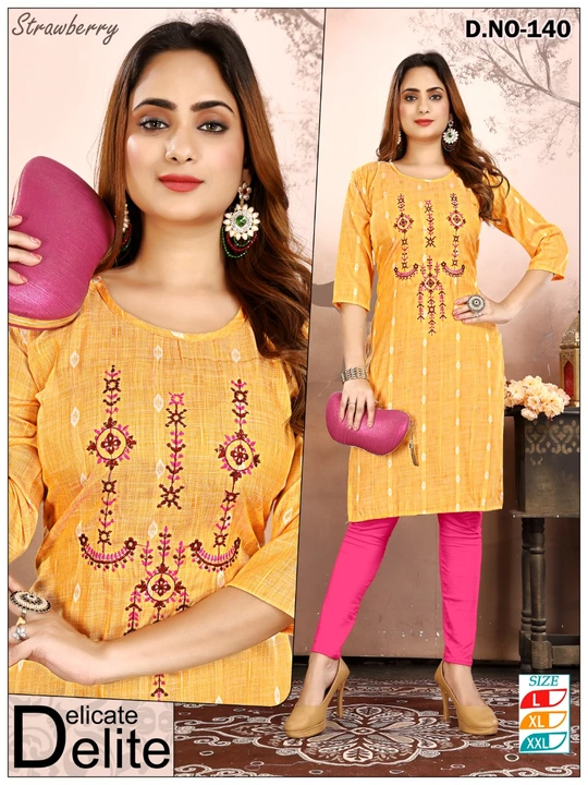 Top dayd kurti uploaded by M creation on 5/25/2023