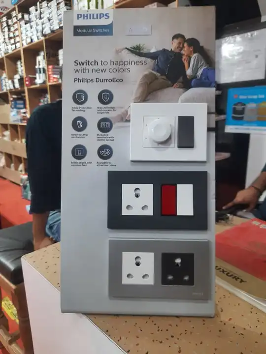 Philips modular switches  uploaded by JBM ELECTRICALS on 5/25/2023