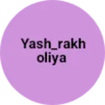 Business logo of Yash_Rakholiya