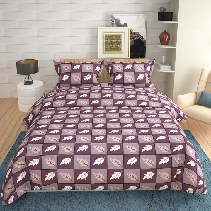 Bedsheet double bed  uploaded by Sumit Wholesale Trader on 5/25/2023
