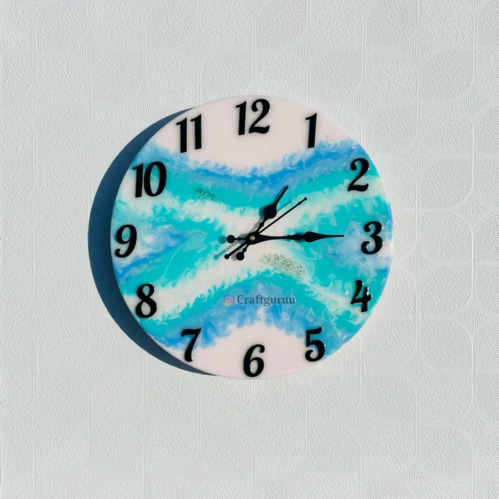 Resin wallResin wall clock | Clocks | Wall Clocks  uploaded by Craftguru on 5/25/2023