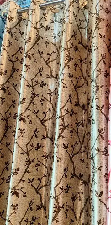 New more designs curtain 7feet or 9feet all are available  uploaded by Sumit Wholesale Trader on 5/30/2024