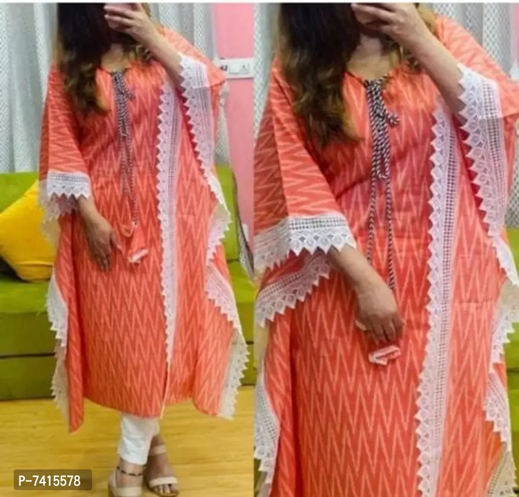 Elite Rayon Printed Kaftan Kurta For Women  uploaded by VAIBHAV COLLECTIONS on 5/25/2023
