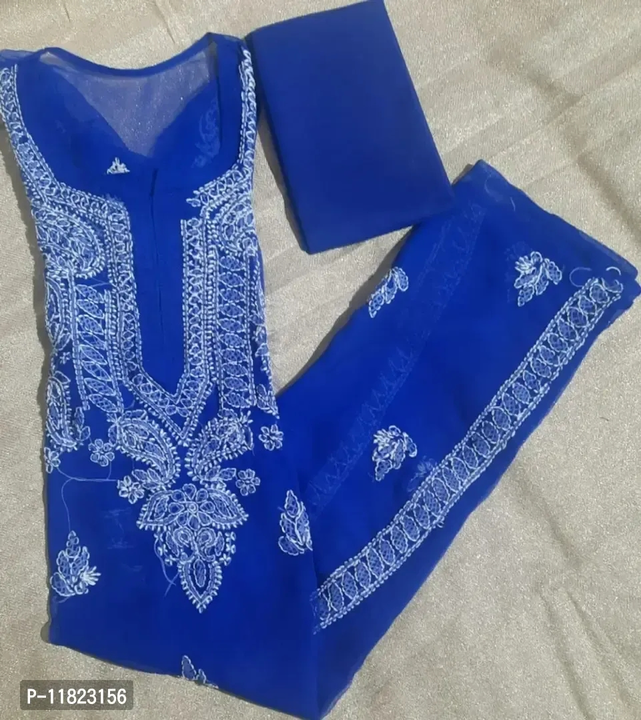 Stylish Chikan Embroidery Kurta For Women  uploaded by VAIBHAV COLLECTIONS on 5/25/2023