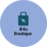 Business logo of B4u boutique