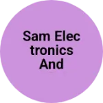 Business logo of Sam electronics and mobile general store