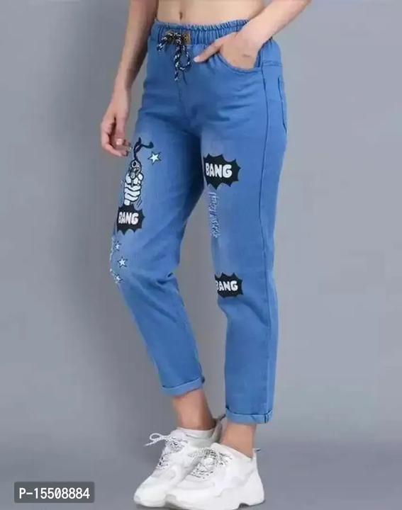 Stylish Blue Polycotton Jeggings for Women uploaded by Trendy Fashion Store on 5/26/2023