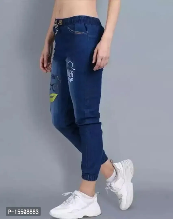 Stylish Blue Polycotton Jeggings for Women uploaded by Trendy Fashion Store on 5/26/2023
