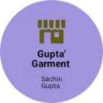 Business logo of Gupta' garment