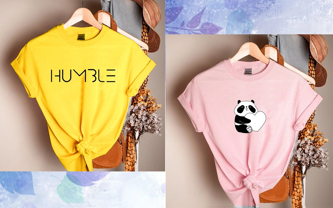Humble and panda printed Crop top for girls and women  uploaded by Yup It's Trendy on 5/26/2023