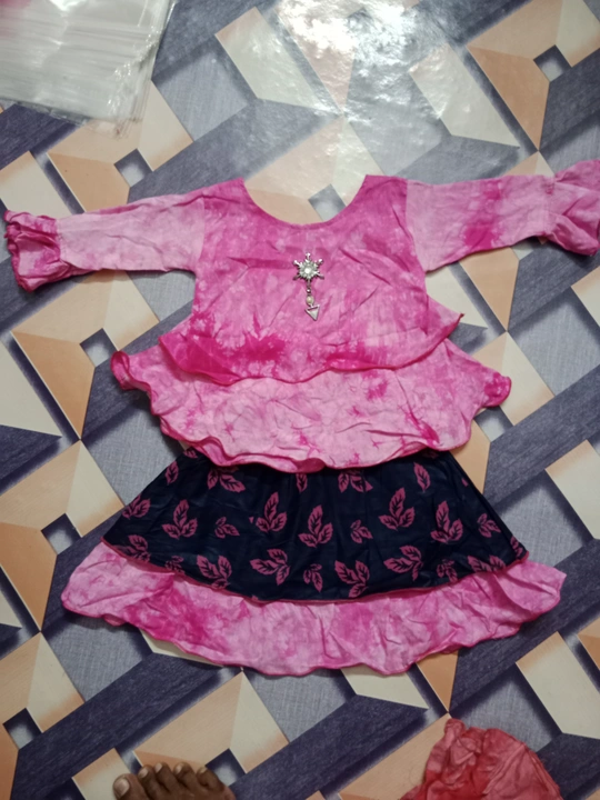 Girls top skirt  uploaded by Z.n.sohan dresses on 5/26/2023