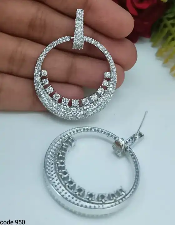 Premium quality Ad daimand Earrings  uploaded by Sb designs on 5/26/2023