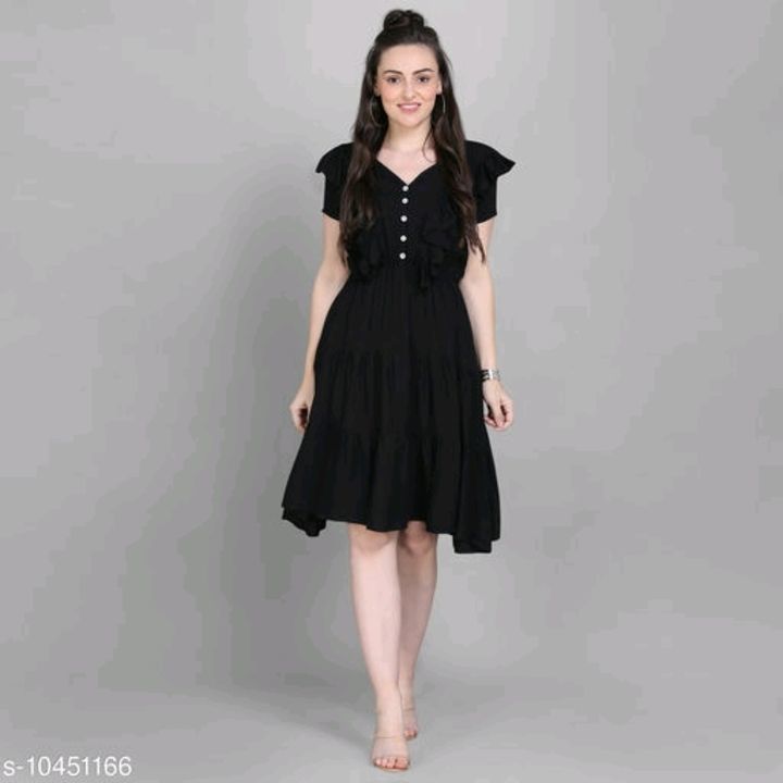 Post image Pretty Glamorous Women Dresses

Fabric: Rayon
Sleeve Length: Short Sleeves
Pattern: Dyed/ Washed
Multipack: 1
Sizes:
S (Bust Size: 34 in, Length Size: 40 in) 
XL (Bust Size: 40 in, Length Size: 40 in) 
L (Bust Size: 38 in, Length Size: 40 in) 
XXL (Bust Size: 42 in, Length Size: 40 in) 
M (Bust Size: 36 in, Length Size: 40 in) 

Dispatch: 2-3 Days