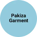 Business logo of Pakiza garment