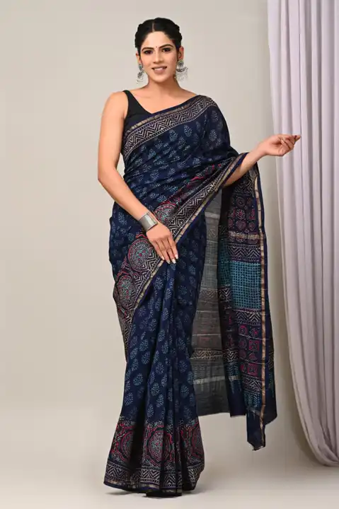 Chanderi saree uploaded by business on 5/26/2023