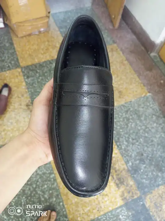 Fresh leather shoes in TPR sole uploaded by business on 5/26/2023