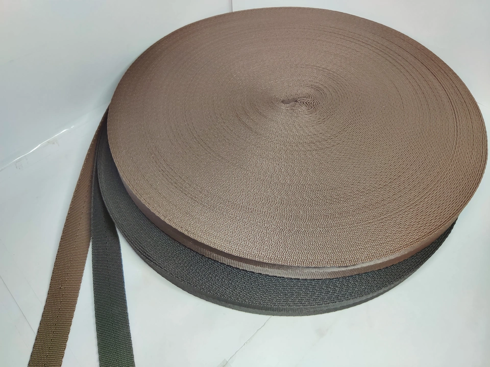 Black and brown Polypropylene V shape Newar Tape uploaded by Ziauddin And Sons on 5/26/2023
