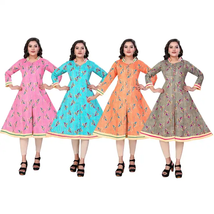 Ladal fashion kurti 800pcs moq 200ocs max order100 uploaded by Only brand stock  on 5/26/2023
