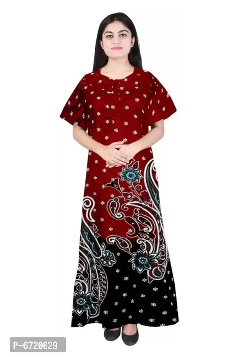 Printed Cotton Nighty  uploaded by VAIBHAV COLLECTIONS on 5/26/2023