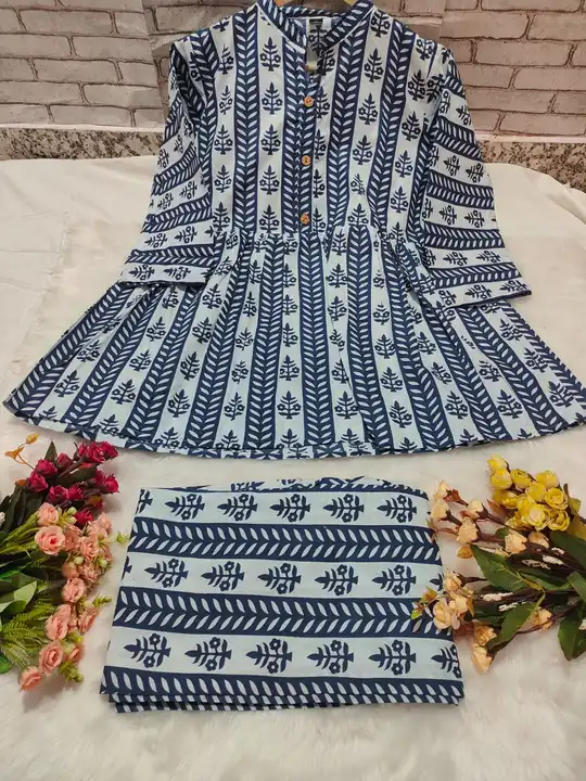 Cotton printed cordset uploaded by Aayan fashion on 5/26/2023