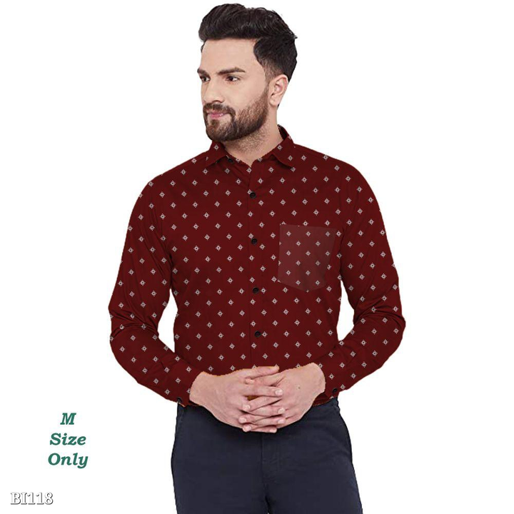  *Fashionable Men's Printed Cotton Shirts - Lightweight and Stylish*

 uploaded by Alf Market on 5/26/2023