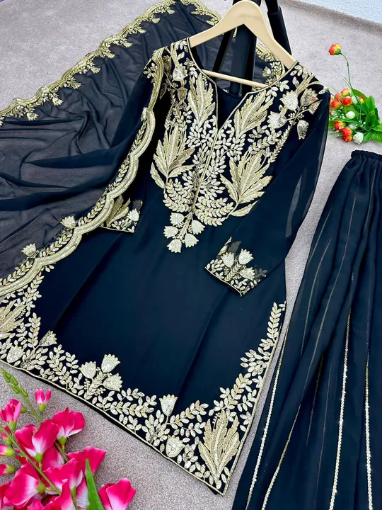 Top plazo dupatta  uploaded by Villa outfit on 5/26/2023