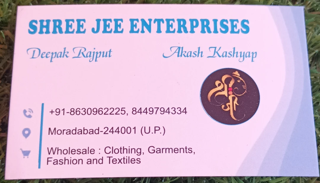 Post image Shree Jee Enterprises  has updated their profile picture.