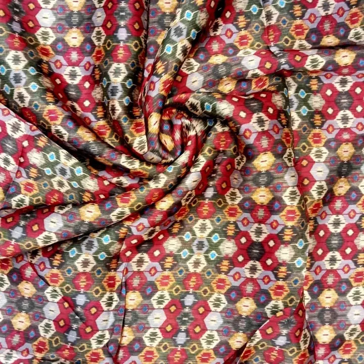 Modal Satin Printed Fabric  uploaded by Sanskruti on 5/26/2023