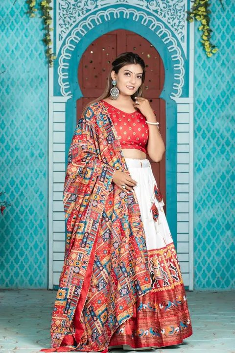 Presenting Beautiful Paithani-Patola Lehenga Collection uploaded by DUDHAT Impax on 5/26/2023