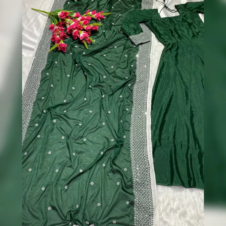💥*Launching New Designer Party Wear Look Gown and  Dupatta *👌❤️

*(NF-1093)*

 💃 *Fabric Detail*  uploaded by A2z collection on 5/26/2023