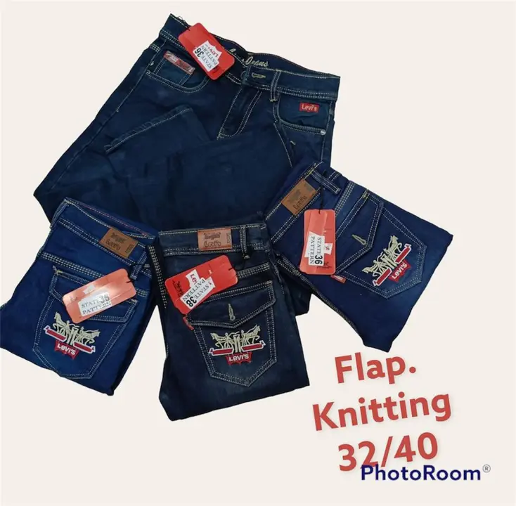 Knitting jeans uploaded by Patel knitwear on 5/26/2023