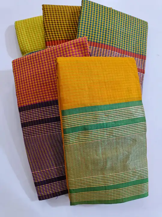 COTTON CHECKS uploaded by Mukesh Saree Centre on 5/26/2023
