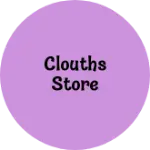 Business logo of Clouths store