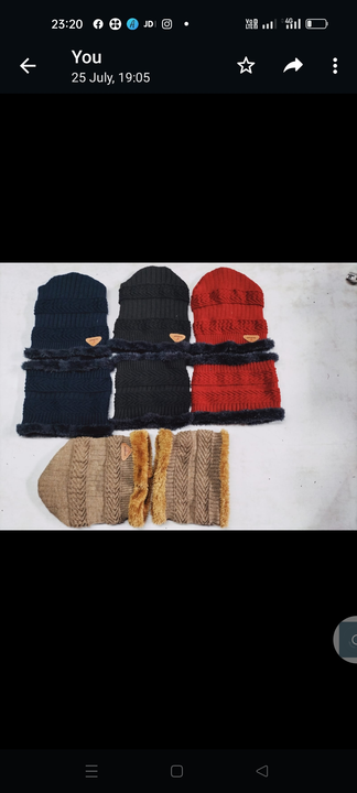 Woolen cap for men and women baine cap grils winter wear Sardi ki topi hat garm cap uploaded by Ns fashion knitwear on 5/30/2024