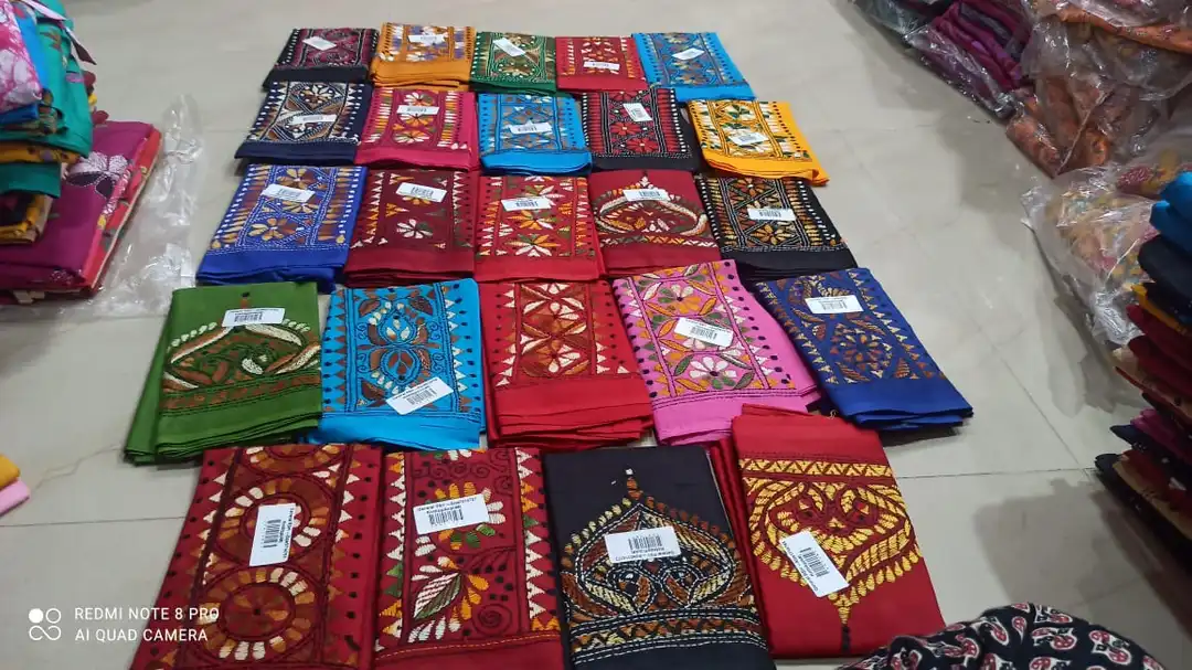 Kanthastitch blouse piece  uploaded by Maharshi handicrafts on 5/5/2024