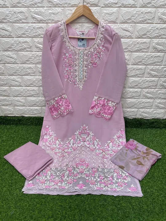 💞🌟 *New Launch Collection..Handwork Kurti With Pant..& Duptta*🌟💞

                *D.No. 1266*

 uploaded by Fashion Textile  on 5/26/2023