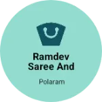 Business logo of Ramdev saree and kids ware